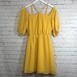 BCBG Generation yellow dress